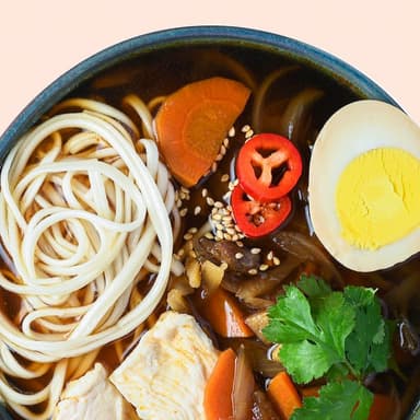 Supă de pui cu tăiței de ou