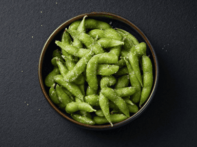 Edamame cu sare maldon
