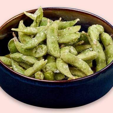 Edamame cu sare maldon