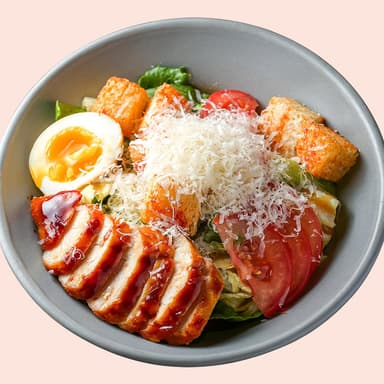 Caesar asiatic cu carne de pui