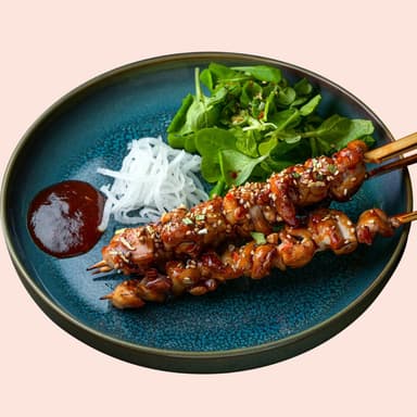 Yakitori din pulpă de pui