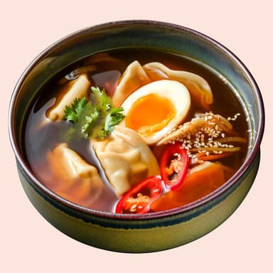 Supă cu dumplings de pui